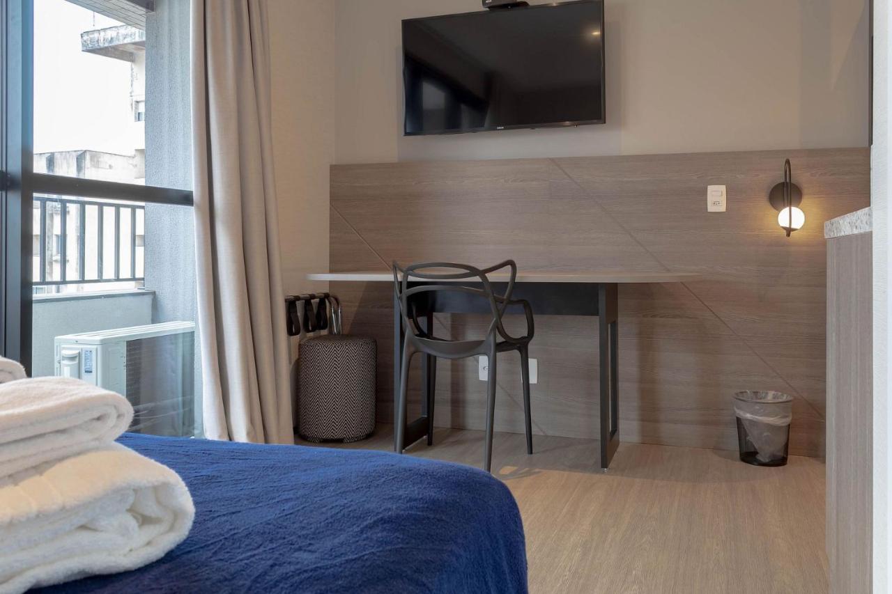 상파울루 Anylife Smart Bela Vista 아파트 외부 사진
