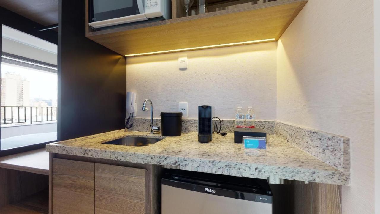 상파울루 Anylife Smart Bela Vista 아파트 외부 사진