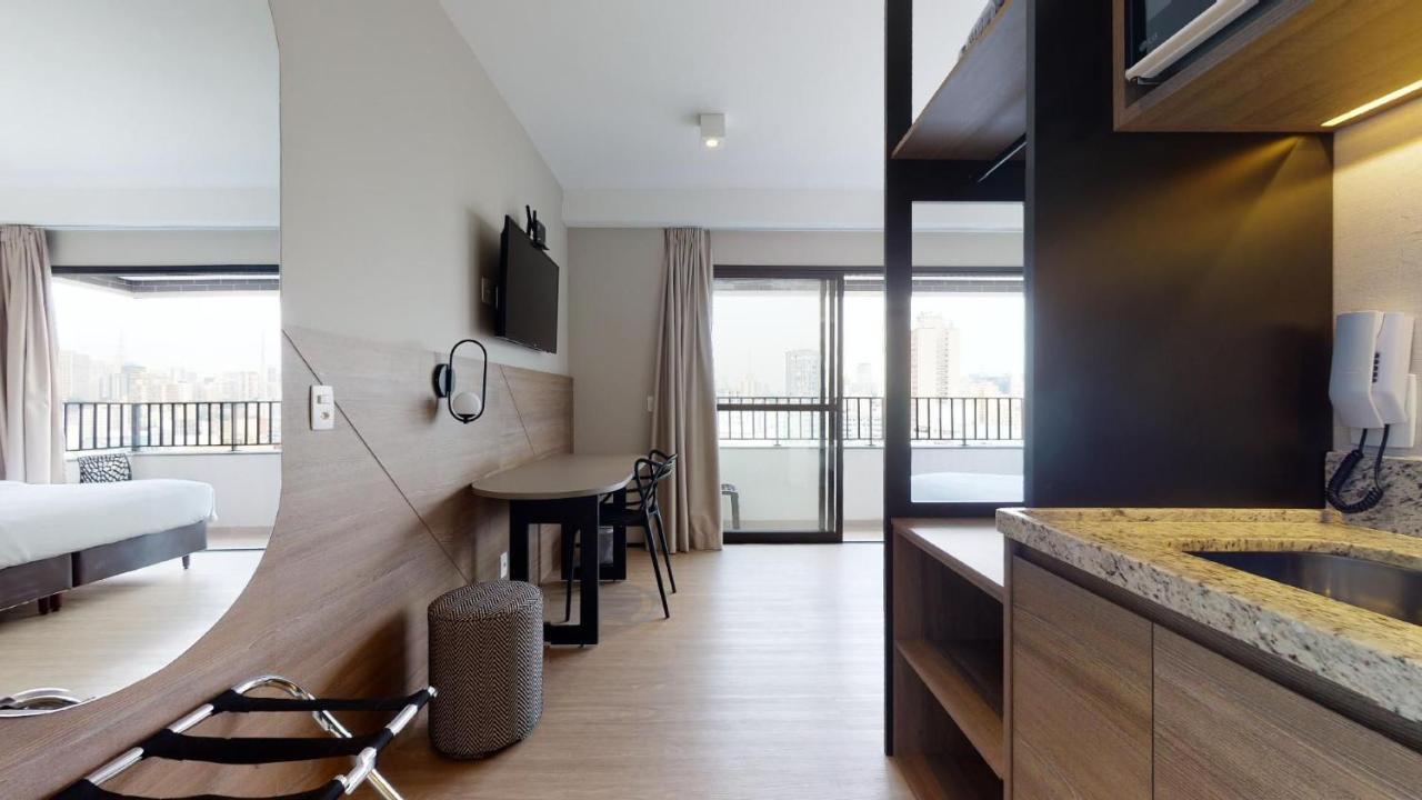 상파울루 Anylife Smart Bela Vista 아파트 외부 사진